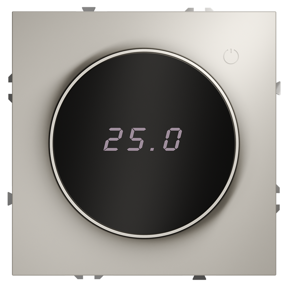 Терморегулятор электронный Voltum S70 с индикацией и датчиком, для теплого пола Кашемир VLS070103 — изображение 2