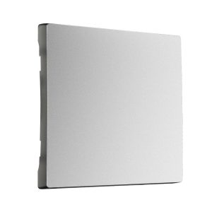 Клавиша для выключателя перекрестного Werkel Серебряный матовый W1119065