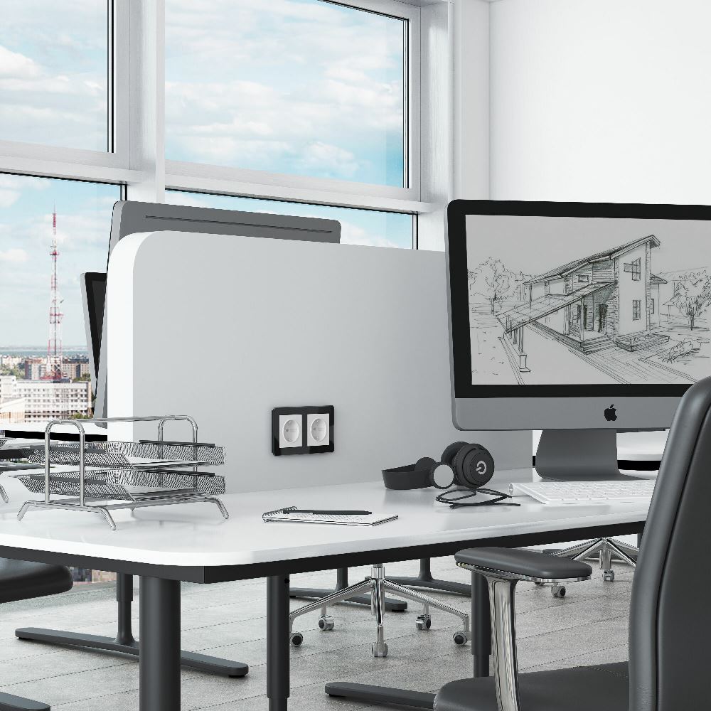 Розетка встраиваемая Werkel с заземлением Белый матовый W1171061 — изображение 3