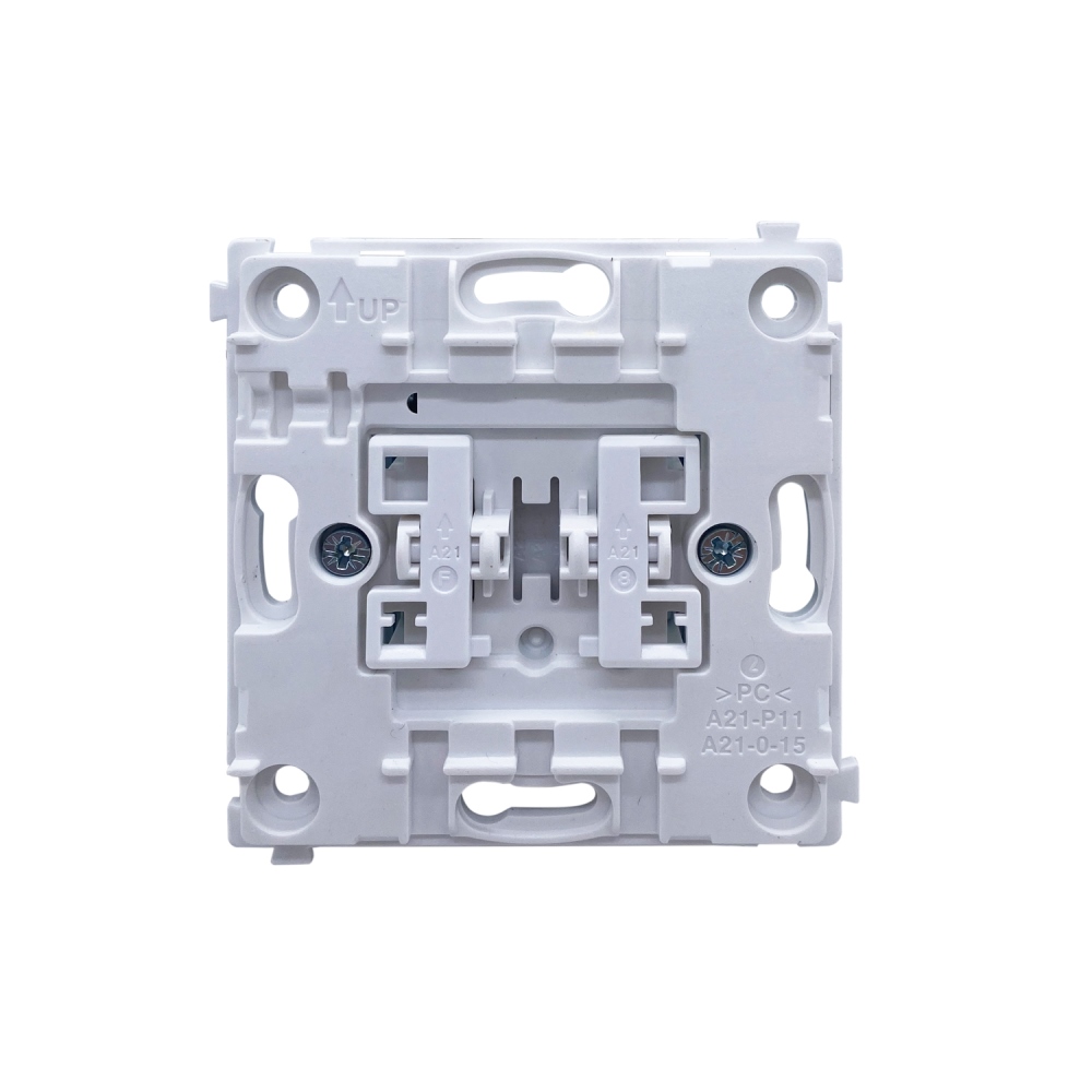 Выключатель двухклавишный встраиваемый Donel R98 с подсветкой Кашемир матовый DA03105-DA28535 — изображение 5