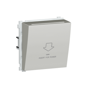 Выключатель электронный карточный встраиваемый Donel R98 Белый глянцевый DA14000-DA59003