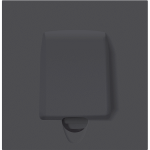 Вывод кабеля Donel R98 Черный матовый DA87128