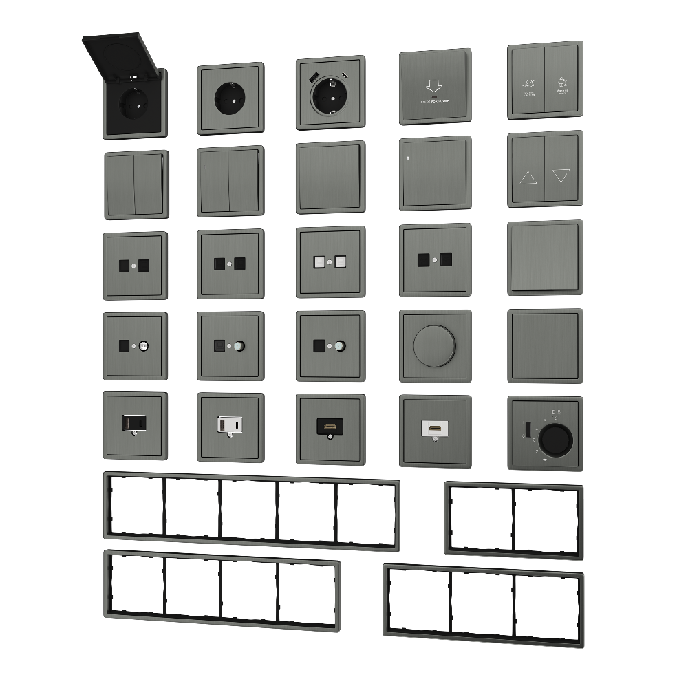 Диммер Donel R98 Metal Triac с доп. входом Никель DDIM300LED-DA650NB — изображение 3