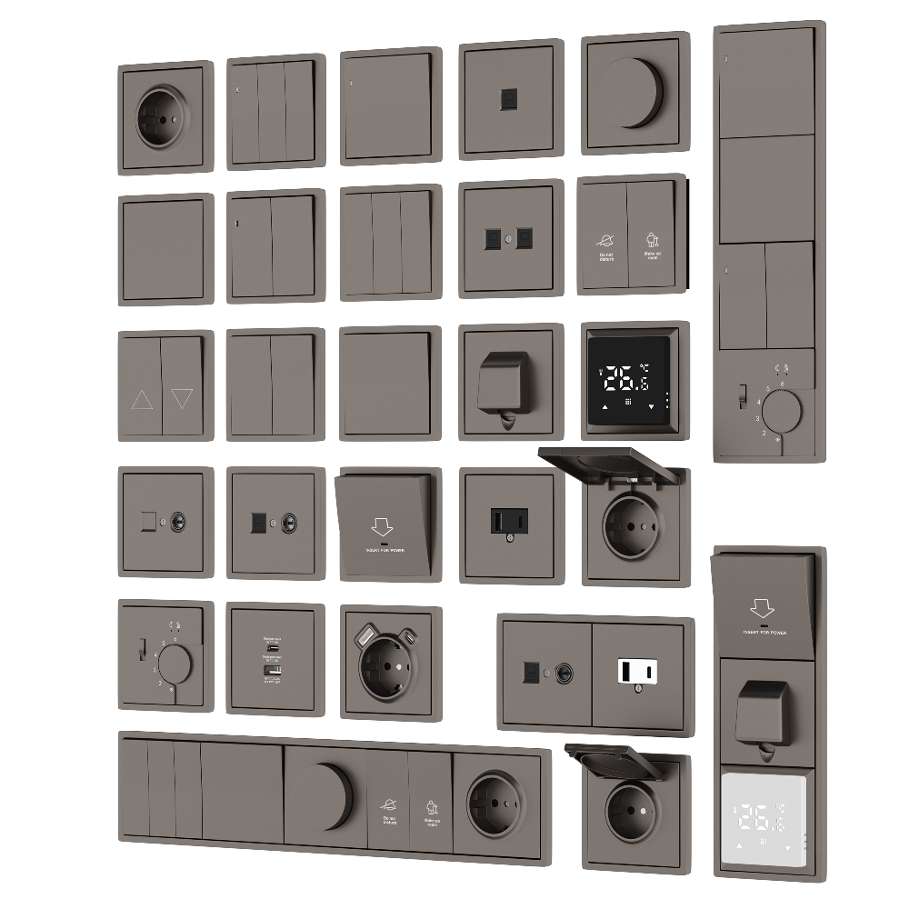 Диммер Donel R98 Dali роторный Сталь матовая DDIMTWDali-2-DA65037 — изображение 2