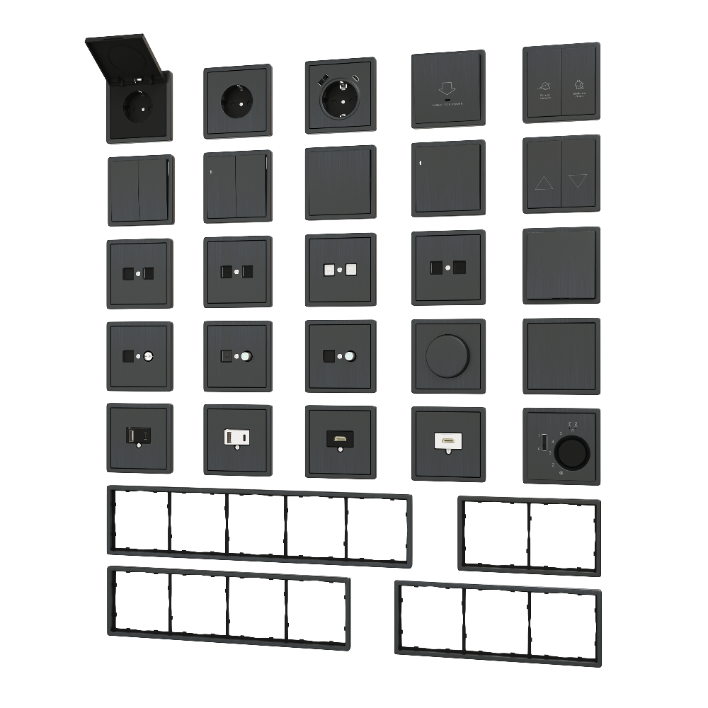 Диммер Donel R98 Metal Dali роторный Вороненая сталь DDIMTWDali-2-DA650GS — изображение 3