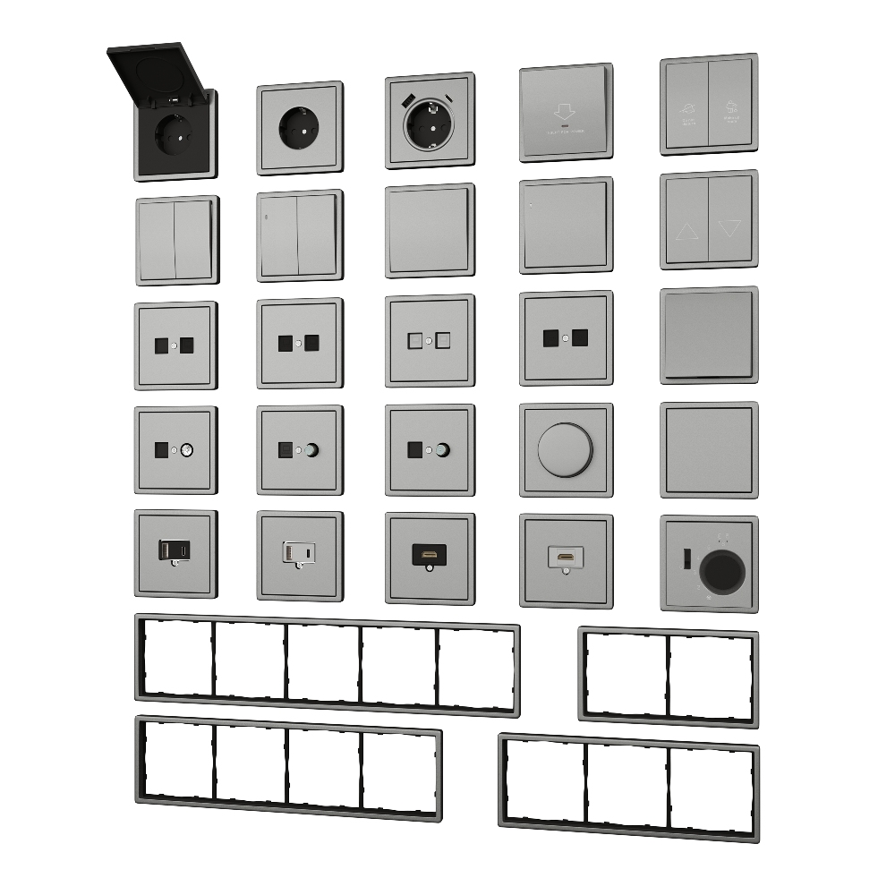 Розетка встраиваемая USB Donel R98 Metal 3.1A тип A, С Благородная сталь DUSB3100ANC-DA276ES — изображение 3