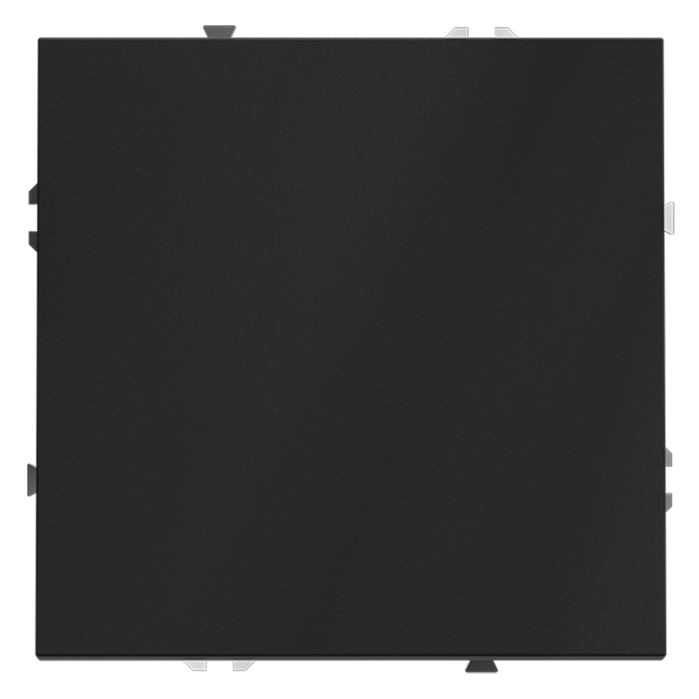 Выключатель одноклавишный встраиваемый перекрестный Voltum S70 Графит VLS010507