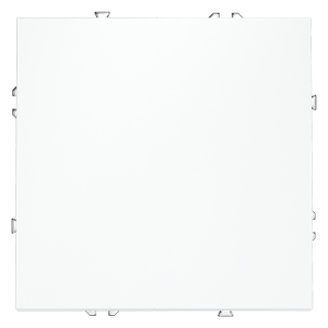 Выключатель одноклавишный встраиваемый с самовозвратом Voltum S70 Белый матовый VLS010602