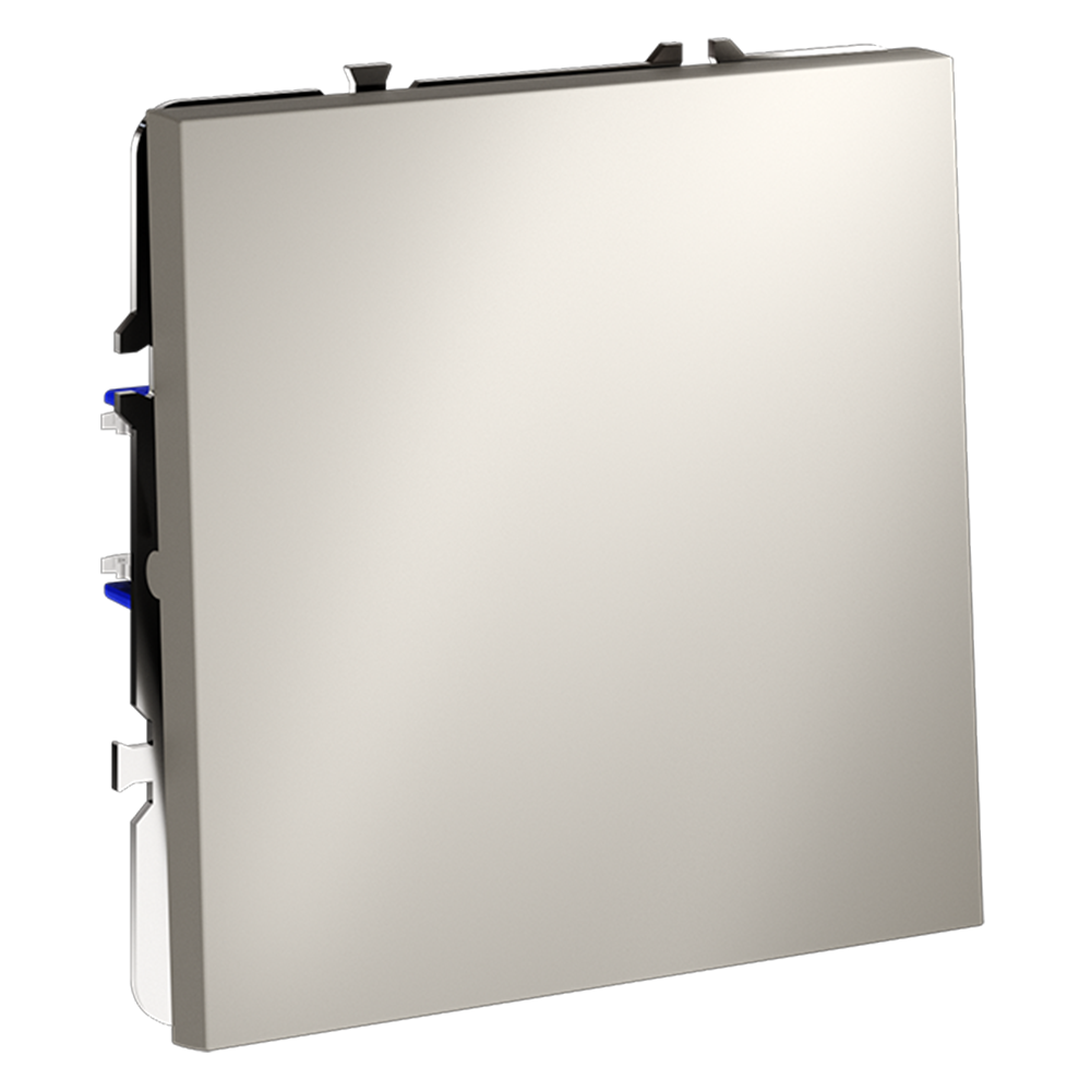 Выключатель одноклавишный встраиваемый с самовозвратом Voltum S70 Кашемир VLS010603 — изображение 2