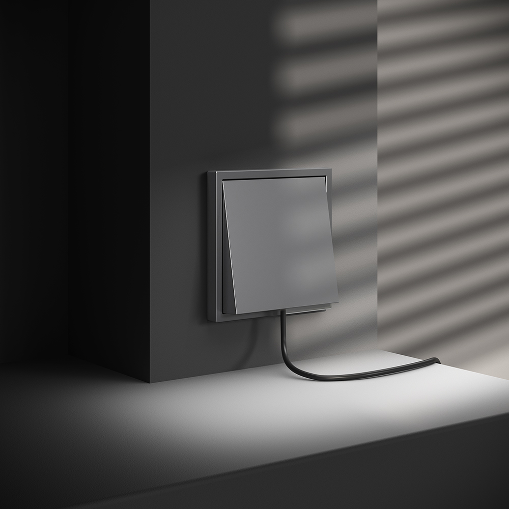 Вывод кабеля Voltum S70 Сталь VLS080205 — изображение 4