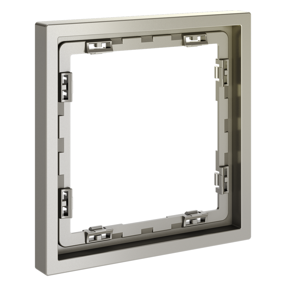 Рамка пластиковая Voltum S70 на 1 пост Шелк глянцевый VLS100104 — изображение 2