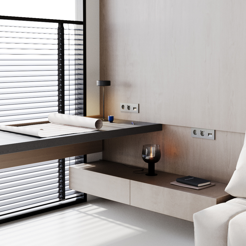 Рамка пластиковая Voltum S70 на 3 поста Шелк глянцевый VLS100304 — изображение 4