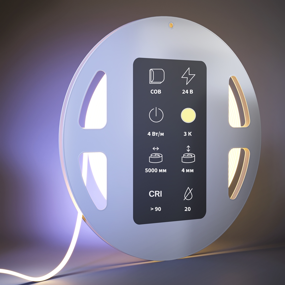 Светодиодная лента Maytoni Led Strip Ultra 5 м 3000 К Белый 201065 — изображение 2