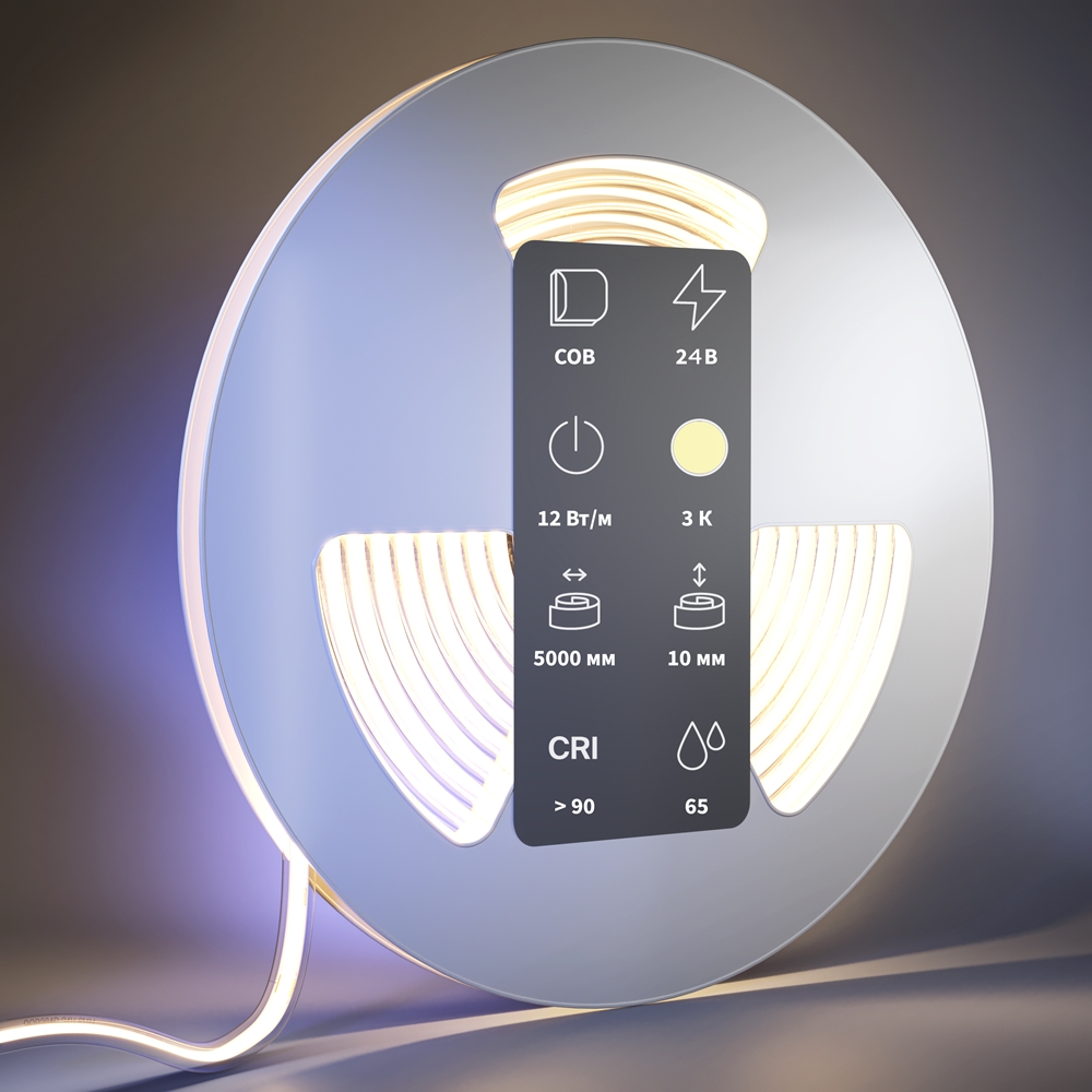 Светодиодная лента Maytoni Led Strip Ultra 5 м 3000 К Белый 201078 — изображение 2